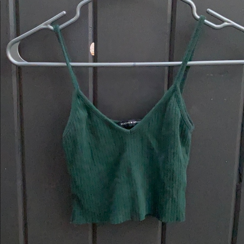 Brandy Melville Green tank!!